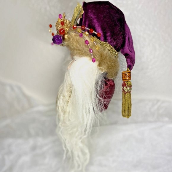 Santa Claus Christmas Ornament 10" Collectible New WT - Picture 4 of 11